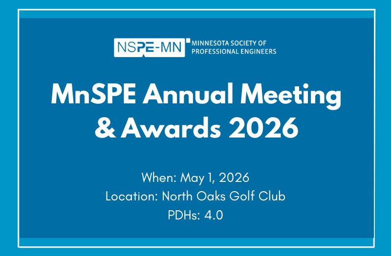 MnSPE Annual Meeting & Awards 2026